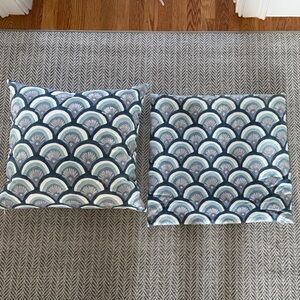 Serena and lily pillow cover pair